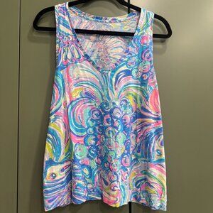 Lilly Pulitzer Jaylynne Sleeveless Tank Top Large